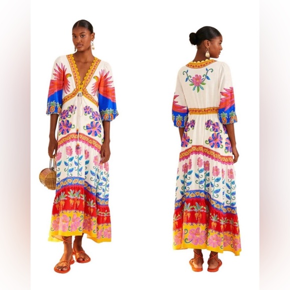 Farm Rio dress new with tags size small - Picture 6 of 10